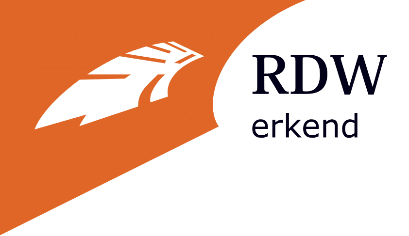 RDW Erkend logo